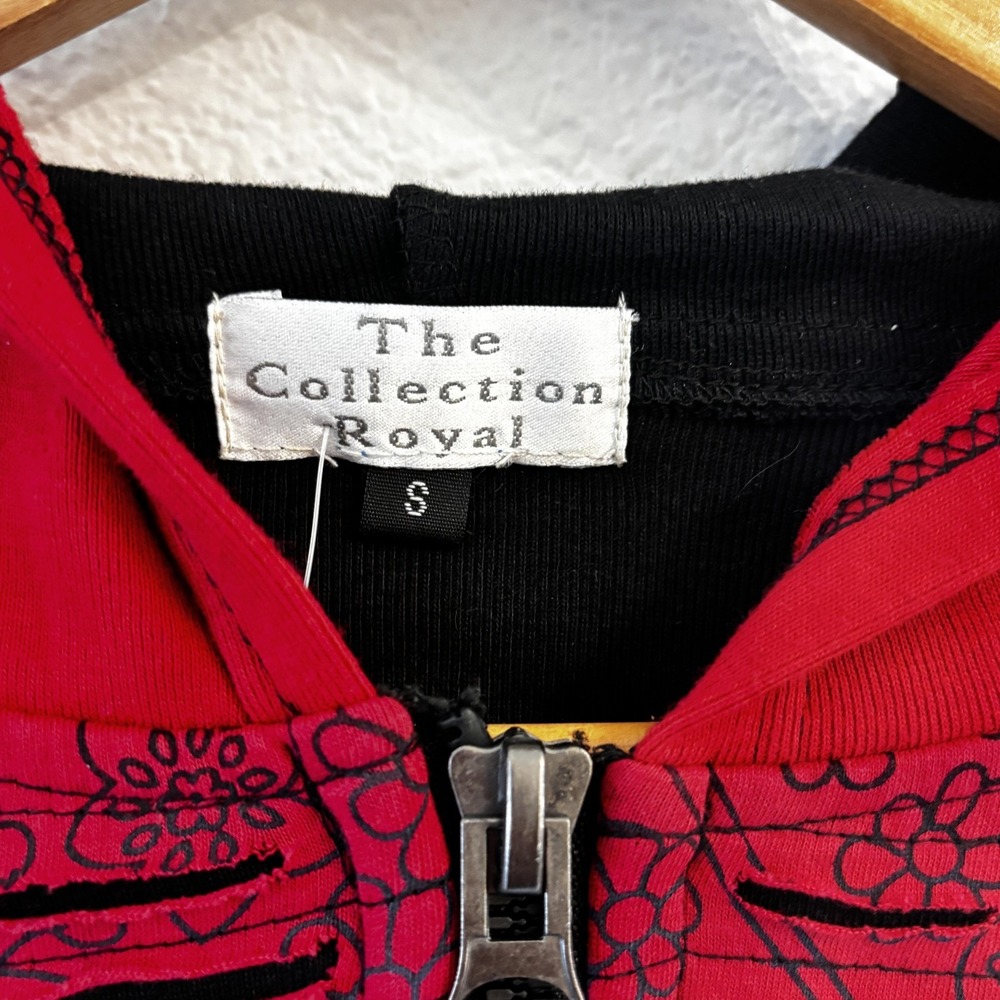 The Collection Royal Patchwork Full Zip Hoodie Wo… - image 6